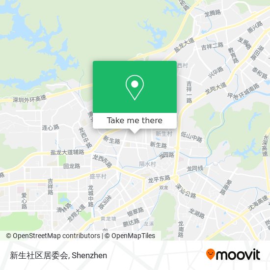 新生社区居委会 map