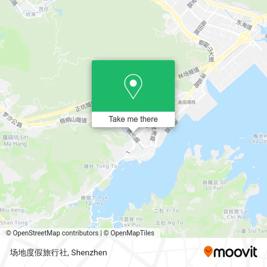 场地度假旅行社 map