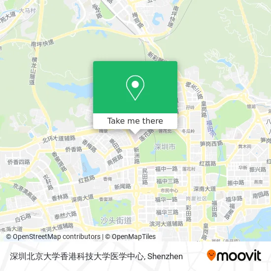 深圳北京大学香港科技大学医学中心 map