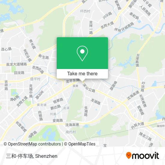 三和-停车场 map