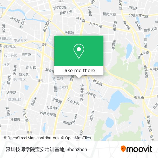 深圳技师学院宝安培训基地 map