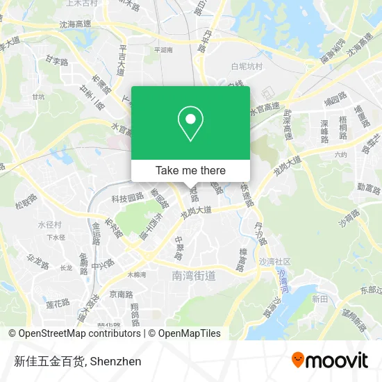 新佳五金百货 map