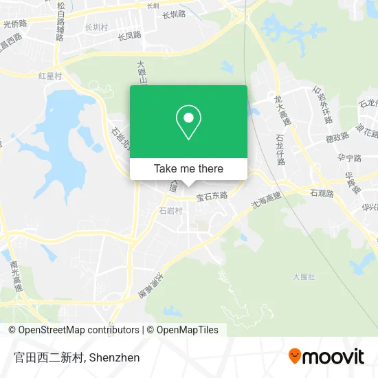 官田西二新村 map