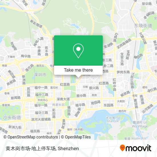黄木岗市场-地上停车场 map