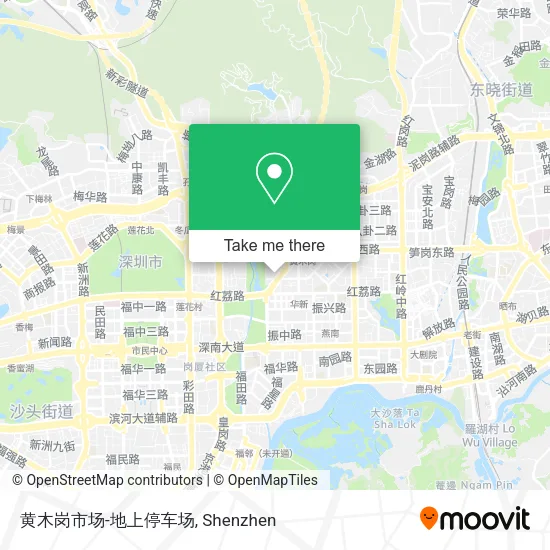 黄木岗市场-地上停车场 map
