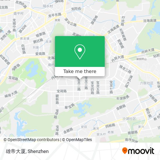 雄帝大厦 map