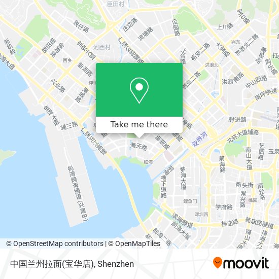 中国兰州拉面(宝华店) map