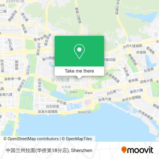 中国兰州拉面(华侨第18分店) map