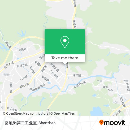 富地岗第二工业区 map