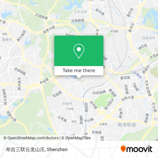 布吉三联云龙山庄 map