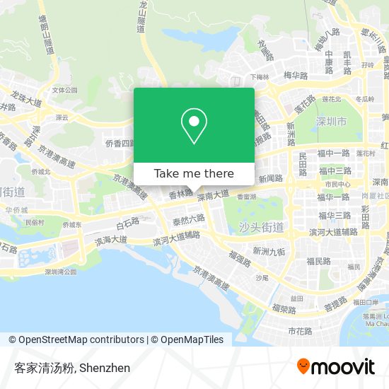 客家清汤粉 map