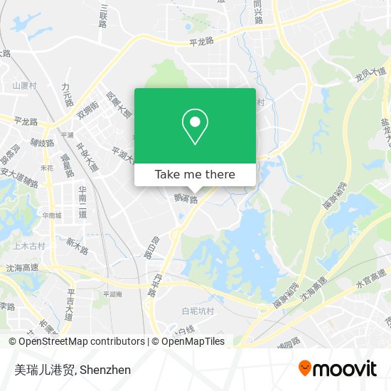 美瑞儿港贸 map