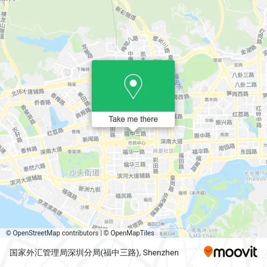 国家外汇管理局深圳分局(福中三路) map