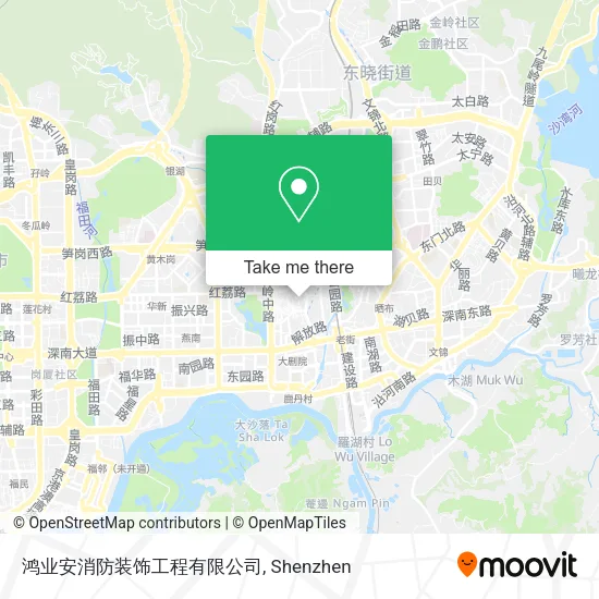 鸿业安消防装饰工程有限公司 map
