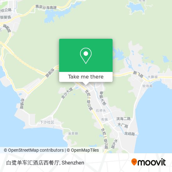 白鹭单车汇酒店西餐厅 map