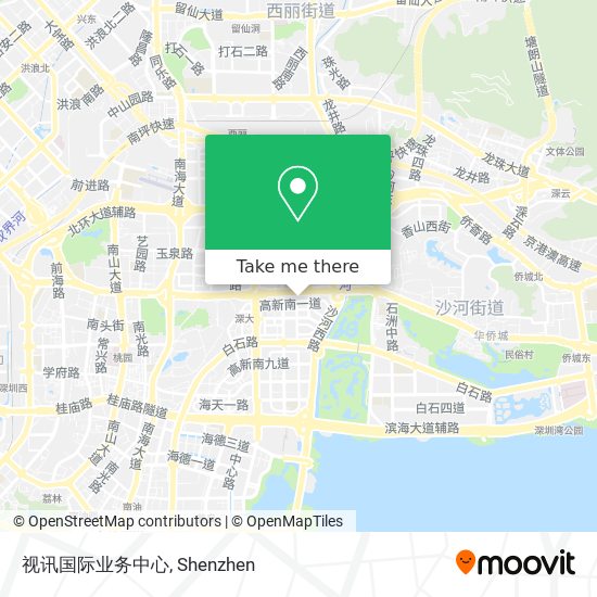 视讯国际业务中心 map