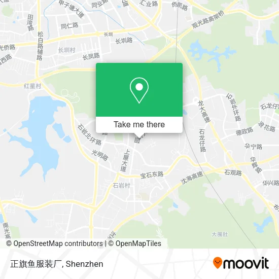 正旗鱼服装厂 map