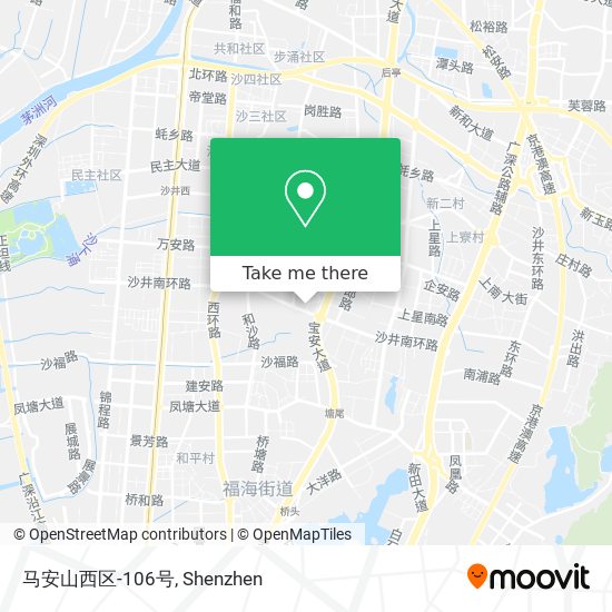 马安山西区-106号 map