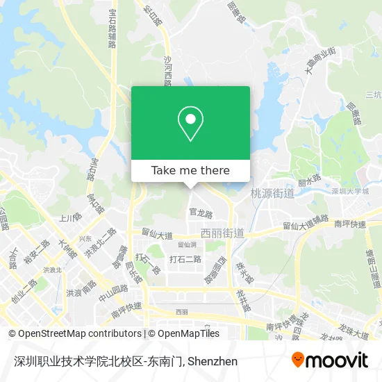 深圳职业技术学院北校区-东南门 map