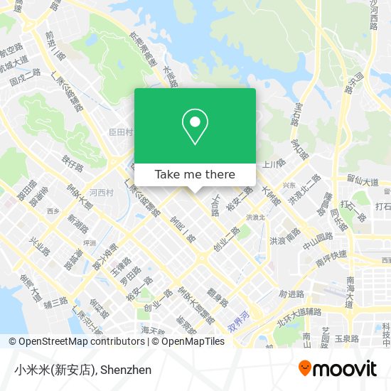 小米米(新安店) map