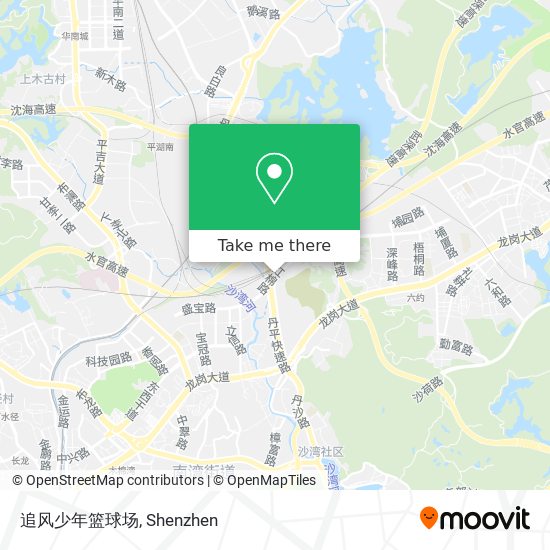 追风少年篮球场 map