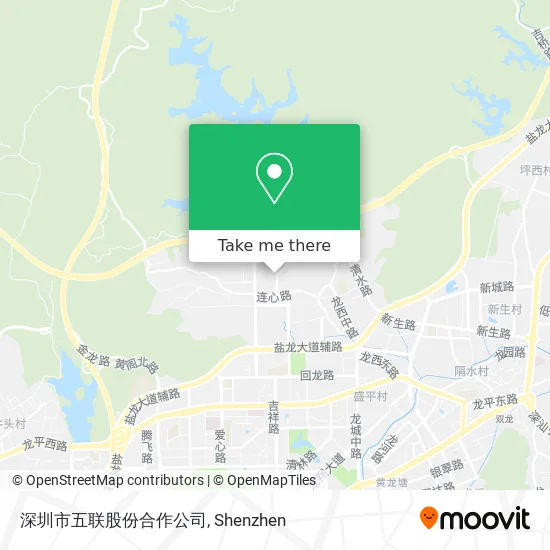 深圳市五联股份合作公司 map