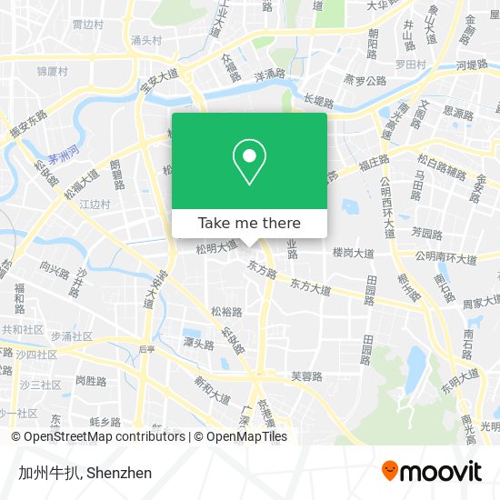 加州牛扒 map