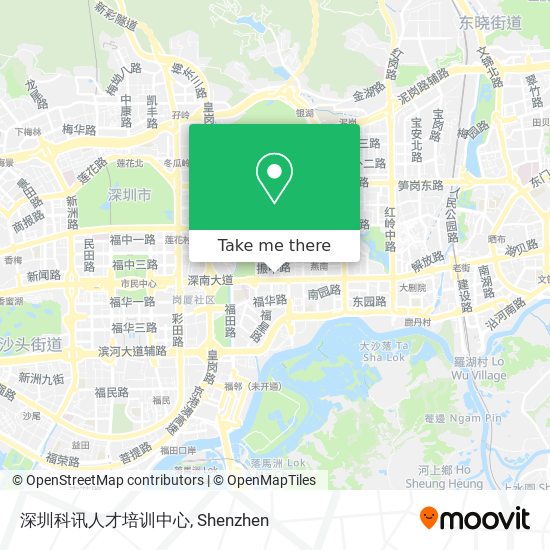 深圳科讯人才培训中心 map