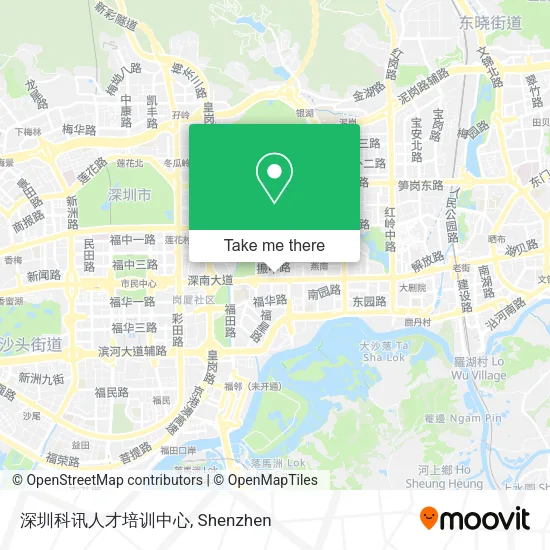 深圳科讯人才培训中心 map