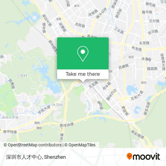 深圳市人才中心 map