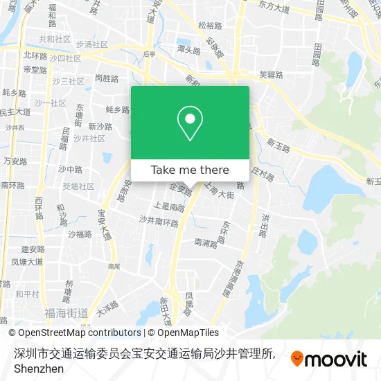 深圳市交通运输委员会宝安交通运输局沙井管理所 map