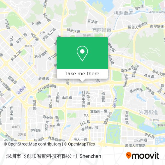 深圳市飞创联智能科技有限公司 map