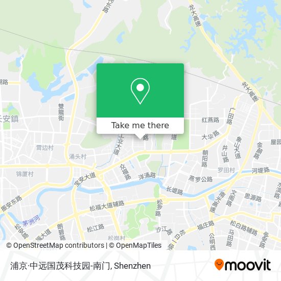 浦京·中远国茂科技园-南门 map