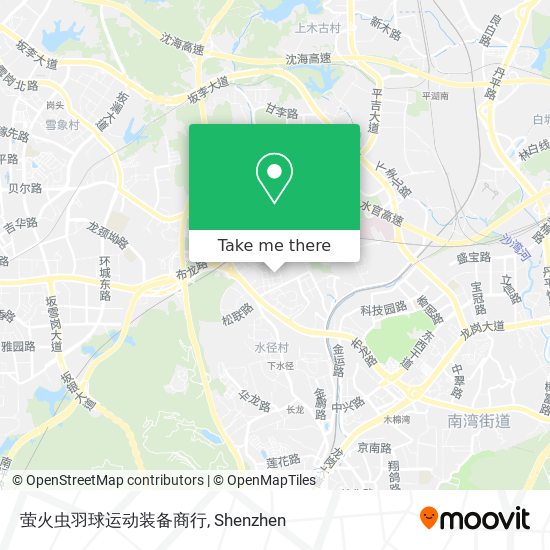 萤火虫羽球运动装备商行 map