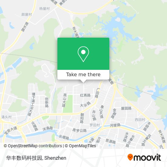 华丰数码科技园 map