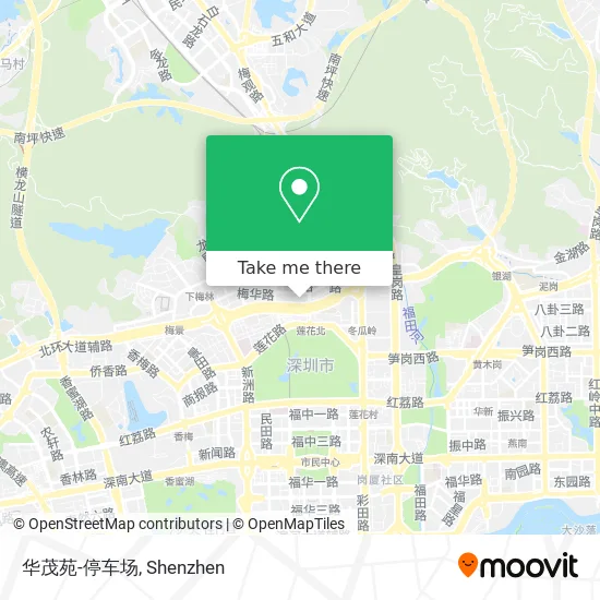 华茂苑-停车场 map