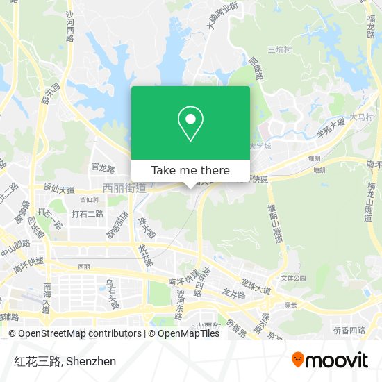 红花三路 map