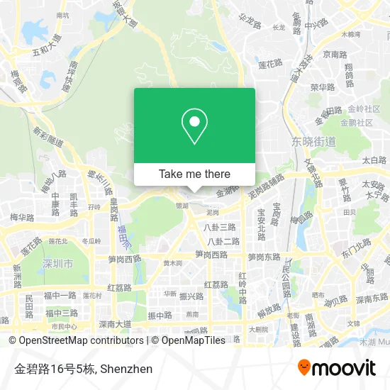 金碧路16号5栋 map