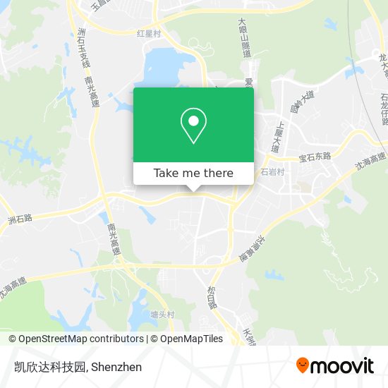 凯欣达科技园 map