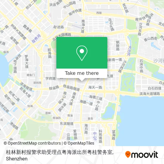 桂林新村报警求助受理点粤海派出所粤桂警务室 map