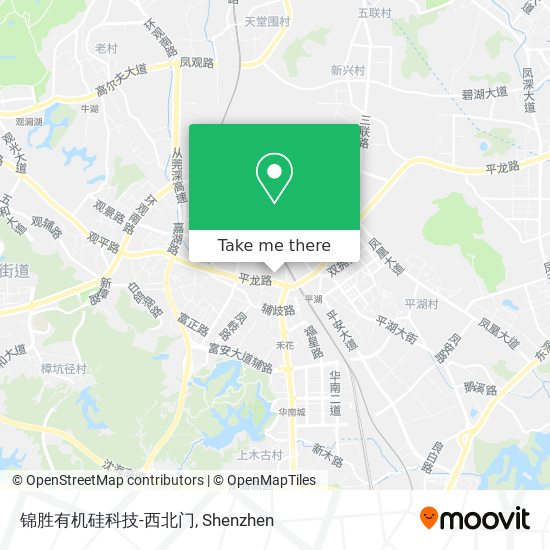锦胜有机硅科技-西北门 map