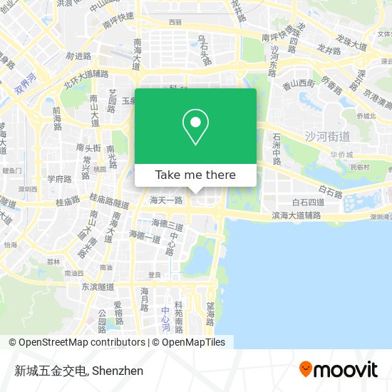 新城五金交电 map