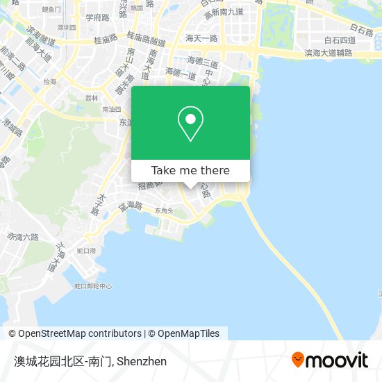 澳城花园北区-南门 map