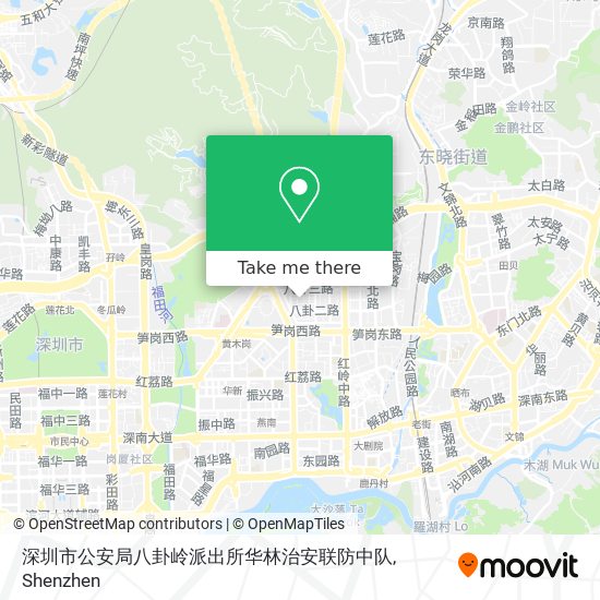 深圳市公安局八卦岭派出所华林治安联防中队 map