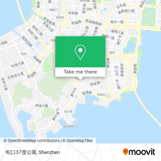 蛇口37度公寓 map