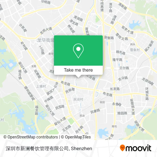 深圳市新澜餐饮管理有限公司 map