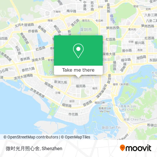 微时光月照心舍 map