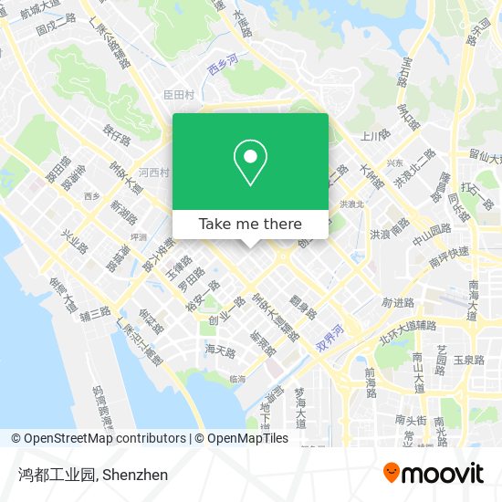鸿都工业园 map
