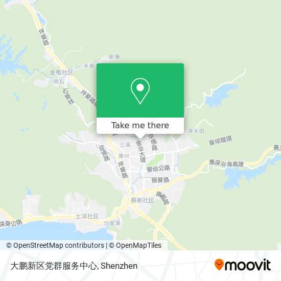 大鹏新区党群服务中心 map