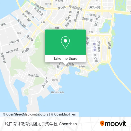 蛇口育才教育集团太子湾学校 map